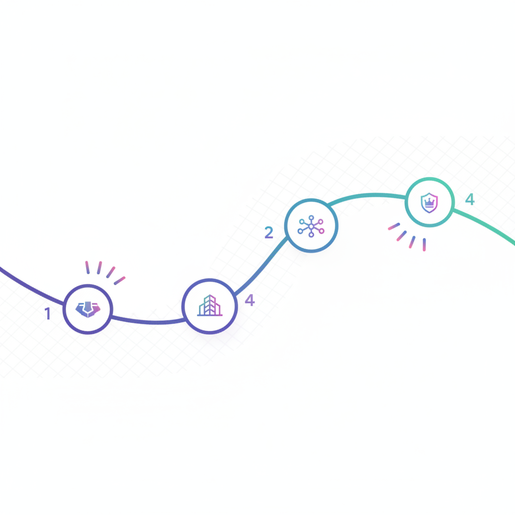 30-day LLM SEO playbook timeline with weekly milestones