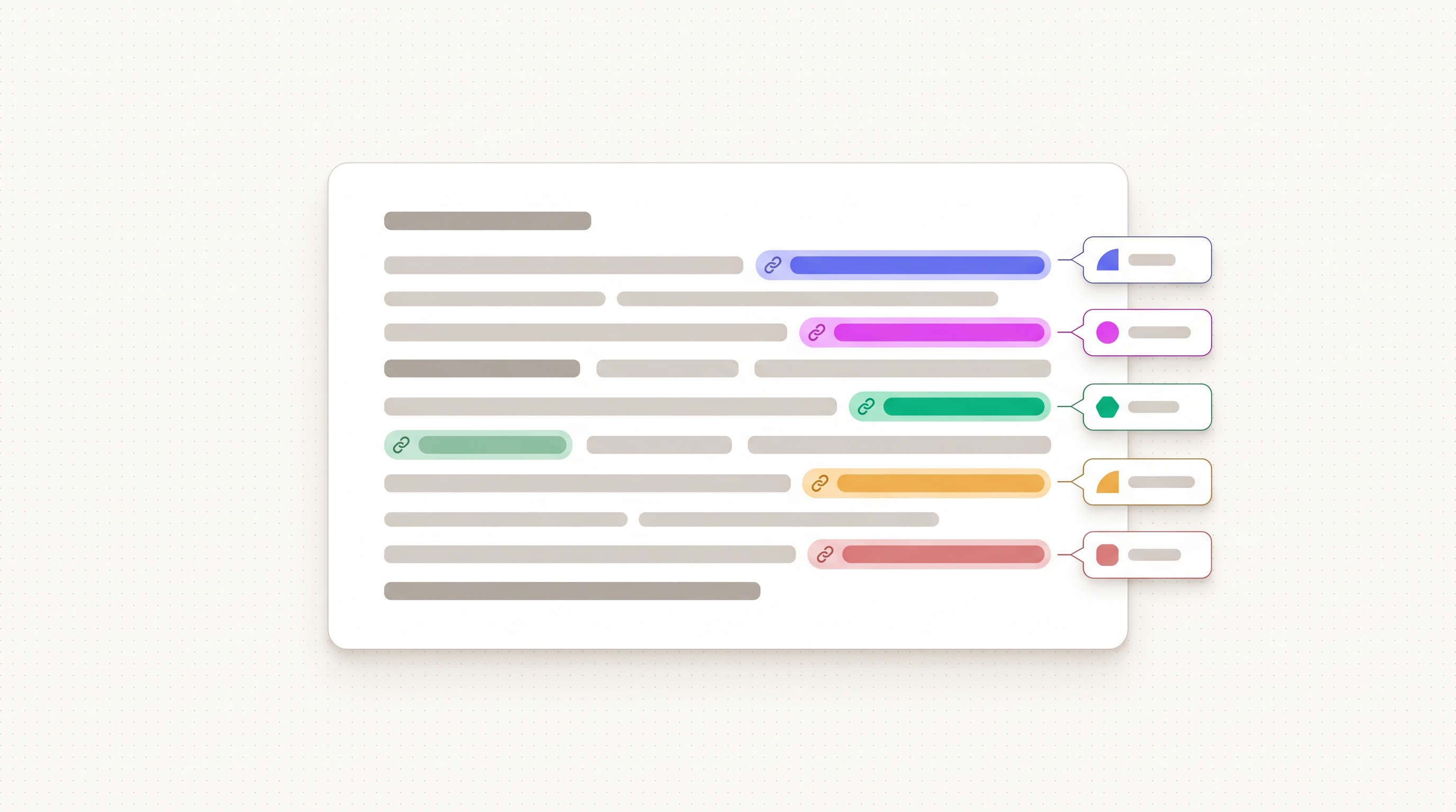 Anchor text variation distribution for healthy internal linking